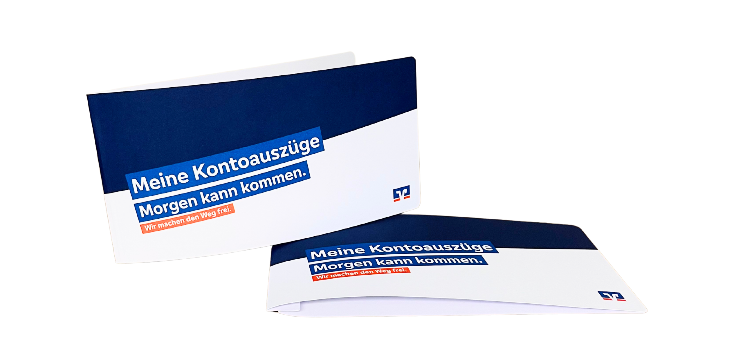 Kontoauszugs-Mappen im Design der Volksbank Glan-Münchweiler eG